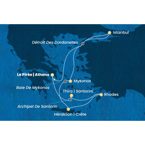Aegean Country Odyssey - Balcony Cabin