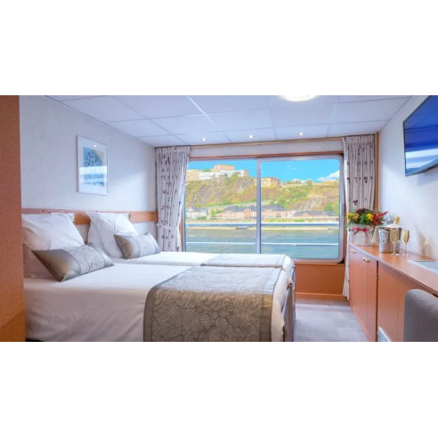 Croisière DANUBE - Pont supérieur