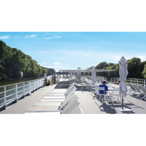 Croisière DANUBE - Pont supérieur