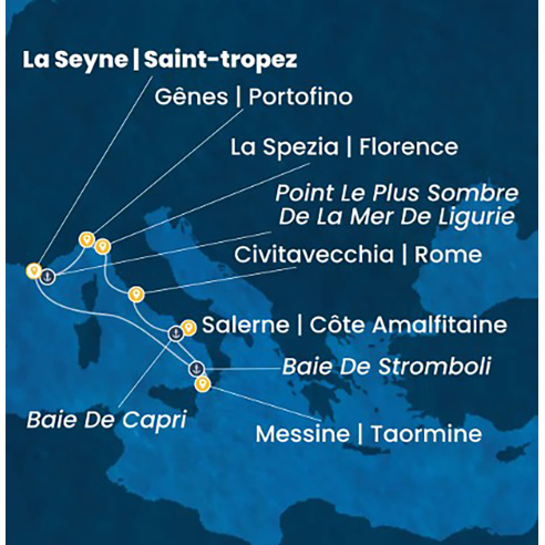 Croisière Dolce Line - Cabine Balcon